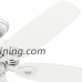 Hunter 53240 Builder Elite 52-Inch Ceiling Fan with Five Snow White Blades  Snow White - B00ESVXP7W